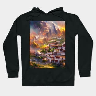 Village of The Scorching Sun Pandora Art Style Hoodie